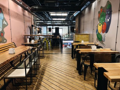 Гастрономическая улица strEAT- Балкон у сцены