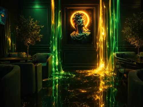 Неоновый Арт зал