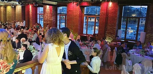 Лофт для банкетов у воды в Москве
